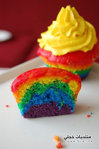 2013 Rainbow cupcake 2014 