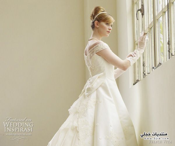 فساتين زفاف وخطوبة 2014